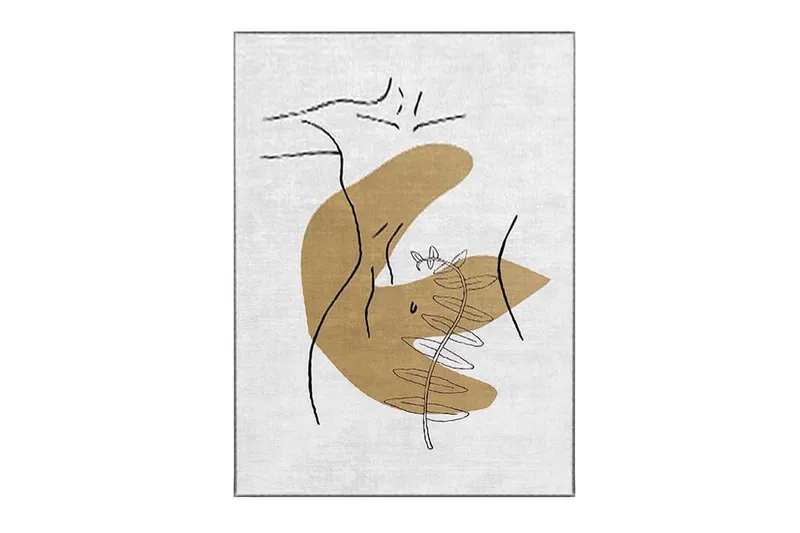 Sign Wiltonteppe 80x140 cm Rektangulær, Flerfarget