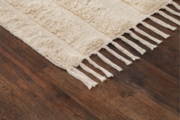 Marokko Bomullsteppe 160x230 cm - Krem - Tekstiler & tepper - Teppe & matte - Moderne matte - Bomullsmatter