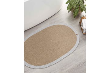 Fielo Bomullsmatta 80x120 cm Rektangulär NO_BRAND Grey/Brown 80x120 cm - Tekstiler & tepper - Teppe & matte - Moderne matte - Bomullsmatter