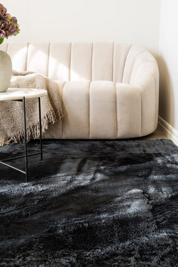 Cozy Ryeteppe 200x290 cm Rektangulær - Svart - Tekstiler & tepper - Teppe & matte - Moderne matte - Ryetepper