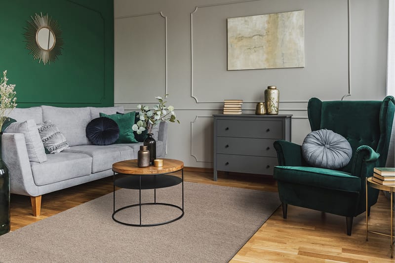 Skagen Ullteppe 160x230 cm - Lin - Tekstiler & tepper - Teppe & matte - Moderne matte - Ullteppe