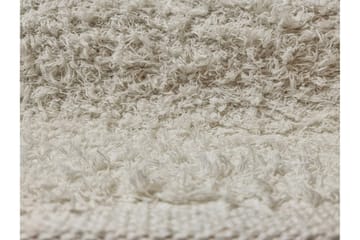 Falsterbo Bomullsteppe 60x110 cm - Hvit - Tekstiler & tepper - Teppe & matte - Moderne matte - Bomullsmatter