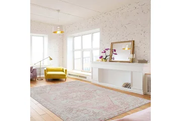 Nilam Bomullsteppe 160x230 cm Rektangulær - Krem - Tekstiler & tepper - Teppe & matte - Moderne matte - Bomullsmatter