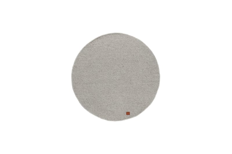 Skagen Ullteppe Rund 160 cm, Sølv