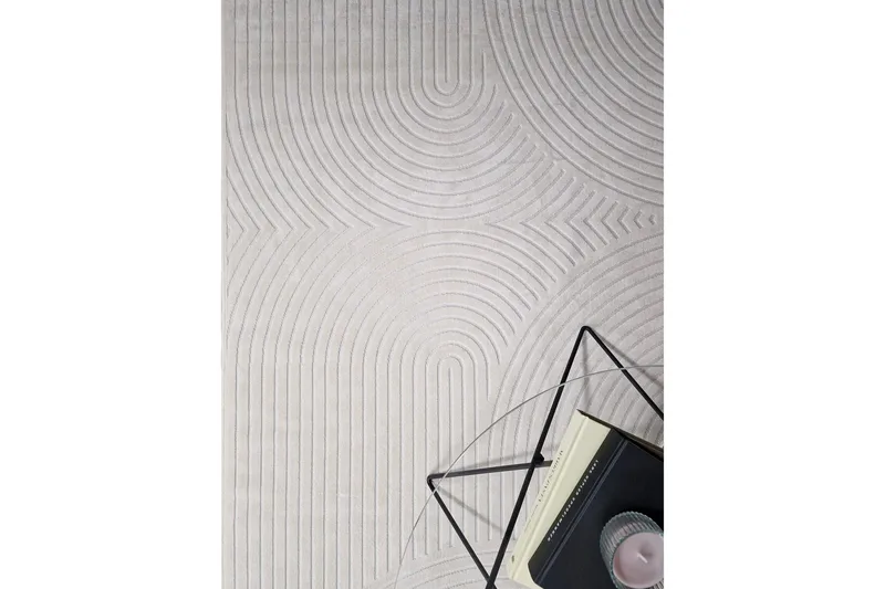 Granada Viskoseteppe 240x340 cm - Natur - Tekstiler & tepper - Teppe & matte - Moderne matte - Viskosematter