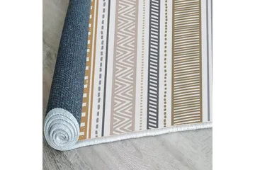 Idaburn Bomullsteppe 100x300 cm Rektangulær - Hvit - Tekstiler & tepper - Teppe & matte - Moderne matte - Bomullsmatter