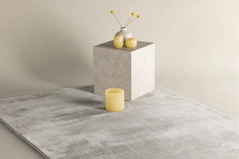 Blanca Ryeteppe 290x200 cm - Grå - Tekstiler & tepper - Teppe & matte - Moderne matte - Ryetepper