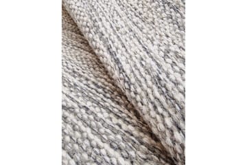 Birka Ullteppe Rund 240 cm - Sølv - Tekstiler & tepper - Teppe & matte - Moderne matte - Ullteppe