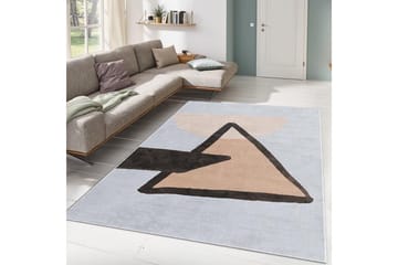 Geo Wiltonteppe 100x140 cm Rektangulær - Flerfarget - Tekstiler & tepper - Teppe & matte - Moderne matte - Friezematte