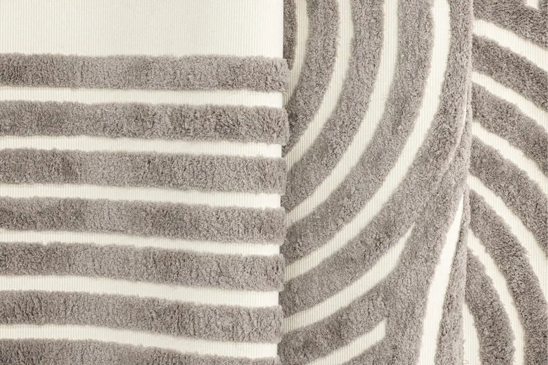 Nikita Ryeteppe 200x290 cm - Grå - Tekstiler & tepper - Teppe & matte - Moderne matte - Ryetepper