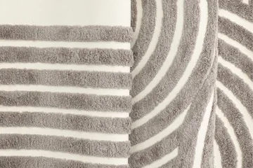 Nikita Ryeteppe 200x290 cm - Grå - Tekstiler & tepper - Teppe & matte - Moderne matte - Ryetepper