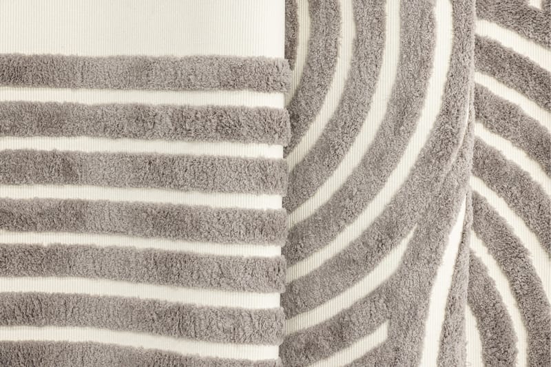 Nikita Ryeteppe 200x290 cm - Grå - Tekstiler & tepper - Teppe & matte - Moderne matte - Ryetepper