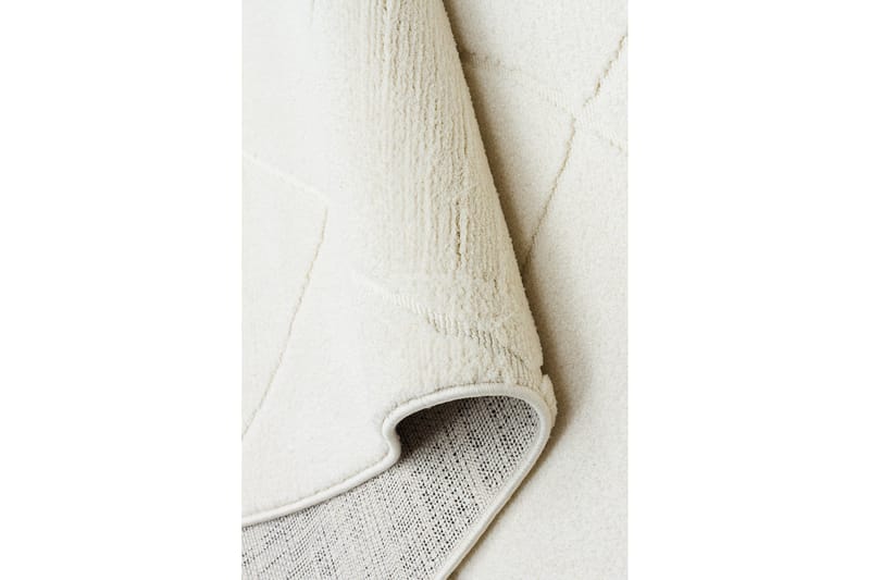 Pachuram Wiltonteppe 120x180 cm Rektangulær - Hvit - Tekstiler & tepper - Teppe & matte - Moderne matte - Friezematte