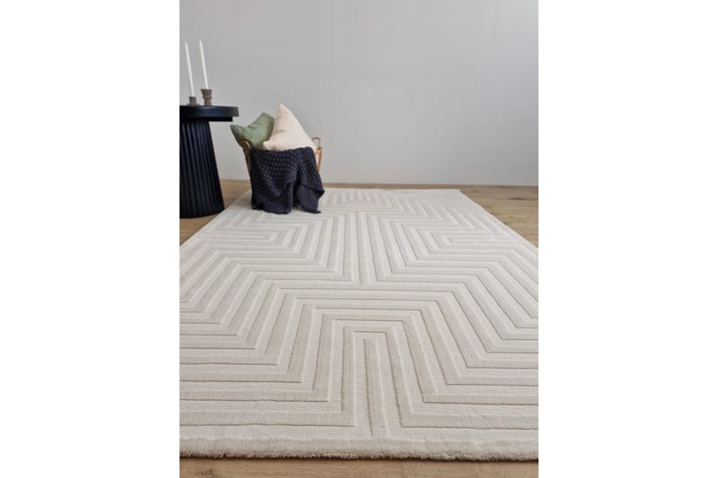 Ritz Wiltonmatte 160x230 cm Rektangulær - Krem - Tekstiler & tepper - Teppe & matte - Moderne matte - Friezematte