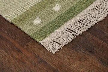 Fagersta Ullteppe 140x200 cm - Grønn - Tekstiler & tepper - Teppe & matte - Moderne matte - Ullteppe