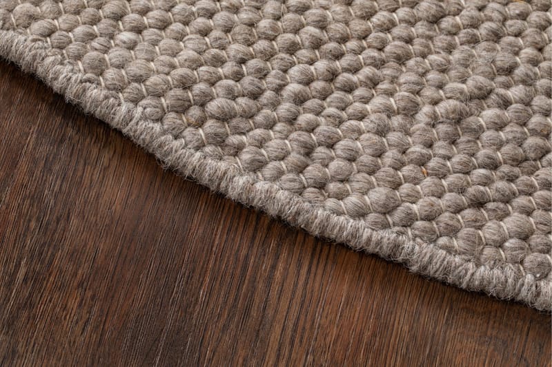 Skagen Ullteppe Rund 200 cm - Lin - Tekstiler & tepper - Teppe & matte - Moderne matte - Ullteppe