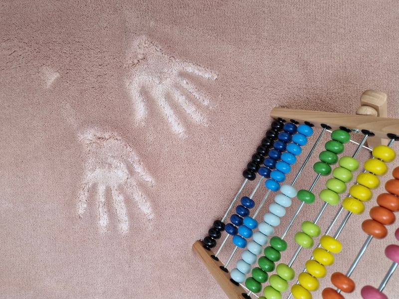 Cozy Ryeteppe 110x160 cm Rektangulær - Rosa - Tekstiler & tepper - Teppe & matte - Moderne matte - Ryetepper