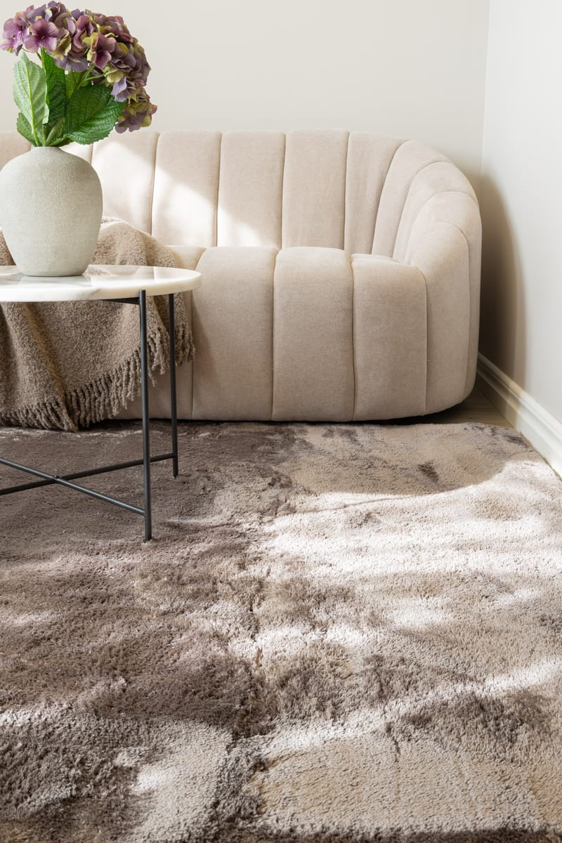 Cozy Ryematte 110x160 cm Rektangulær - Grå - Tekstiler & tepper - Teppe & matte - Moderne matte - Ryetepper