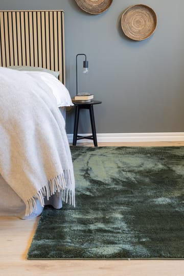 Cozy Ryeteppe 133x190 cm Rektangulær - Grønn - Tekstiler & tepper - Teppe & matte - Moderne matte - Ryetepper