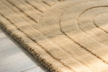 Nora Ullteppe 50x80 cm - Beige - Tekstiler & tepper - Teppe & matte - Moderne matte - Ullteppe