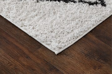 Portland Ryeteppe 160x230 cm - Hvit - Tekstiler & tepper - Teppe & matte - Moderne matte - Ryetepper