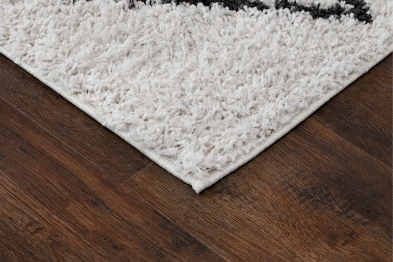 Portland Ryeteppe 160x230 cm - Hvit - Tekstiler & tepper - Teppe & matte - Moderne matte - Ryetepper