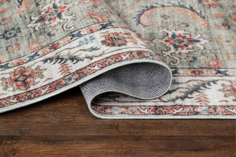 Tarfaya Frizematte 160x230 cm - Grønn - Tekstiler & tepper - Teppe & matte - Moderne matte - Friezematte