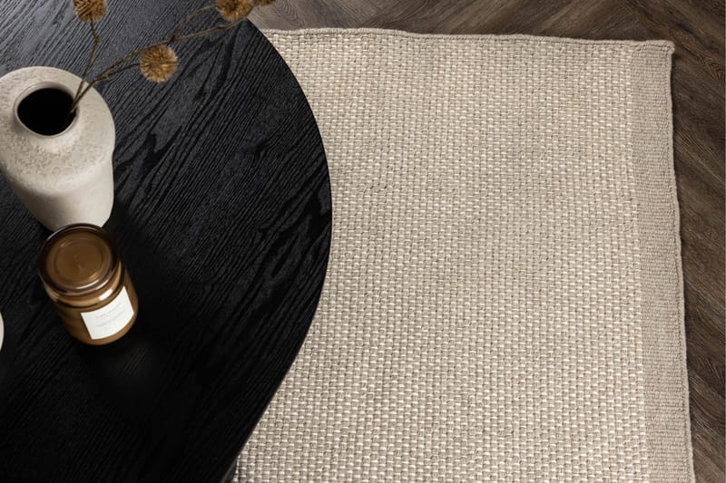 Vilma Ullteppe 160x230 cm - Beige - Tekstiler & tepper - Teppe & matte - Moderne matte - Ullteppe