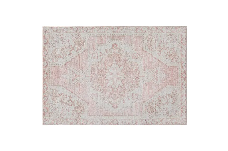 Nilam Bomullsteppe 160x230 cm Rektangulær, Krem