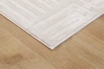 Ritz Wiltonteppe 80x250 cm Rektangulær - Krem - Tekstiler & tepper - Teppe & matte - Moderne matte - Friezematte