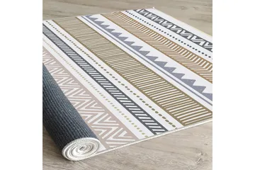 Idaburn Bomullsteppe 100x300 cm Rektangulær - Hvit - Tekstiler & tepper - Teppe & matte - Moderne matte - Bomullsmatter