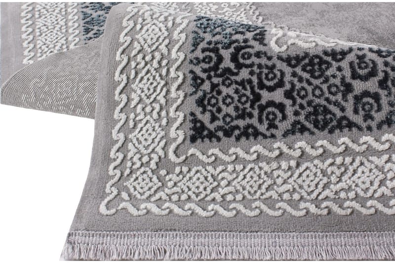 Brandiz Wiltonteppe 80x300 cm Rektangulær - Mørkeblå - Tekstiler & tepper - Teppe & matte - Moderne matte - Friezematte