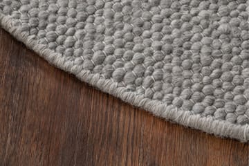 Skagen Ullteppe Rund 200 cm - Sølv - Tekstiler & tepper - Teppe & matte - Moderne matte - Ullteppe