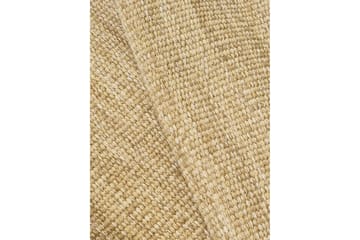 Birka Ullteppe Rund 240 cm - Gul - Tekstiler & tepper - Teppe & matte - Moderne matte - Ullteppe