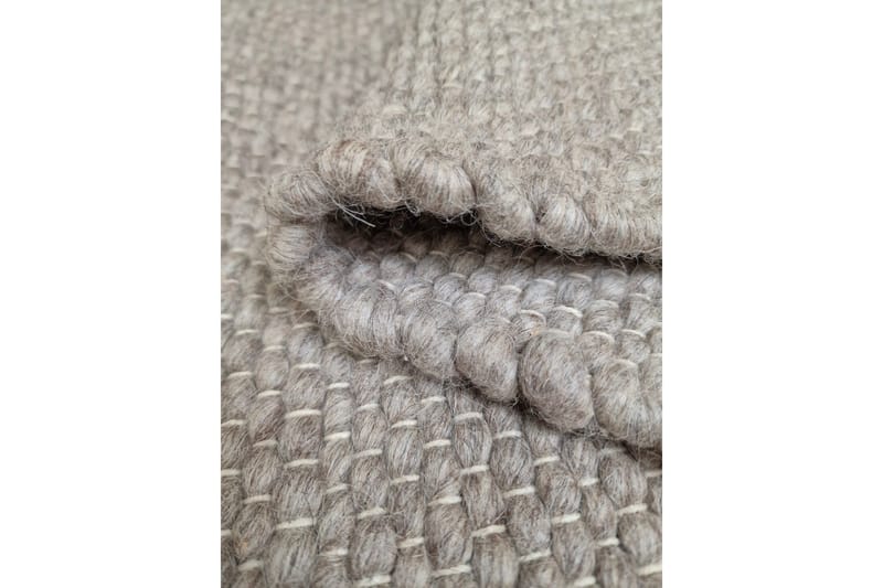 Skagen Ullteppe Rund 200 cm - Lin - Tekstiler & tepper - Teppe & matte - Moderne matte - Ullteppe