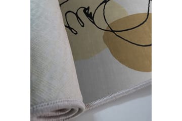 Alho Wiltonteppe 80x140 cm Rektangulær - Flerfarget - Tekstiler & tepper - Teppe & matte - Moderne matte - Friezematte