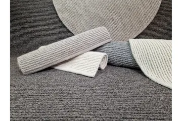 Dalarö Ullteppe 75x230 cm Rektangulær - Beige - Tekstiler & tepper - Teppe & matte - Moderne matte - Ullteppe