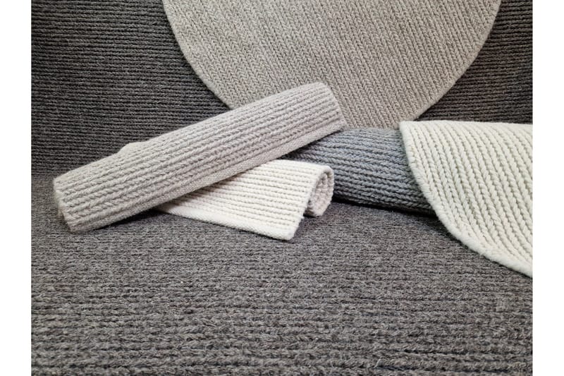 Dalarö Ullteppe 75x230 cm Rektangulær - Beige - Tekstiler & tepper - Teppe & matte - Moderne matte - Ullteppe