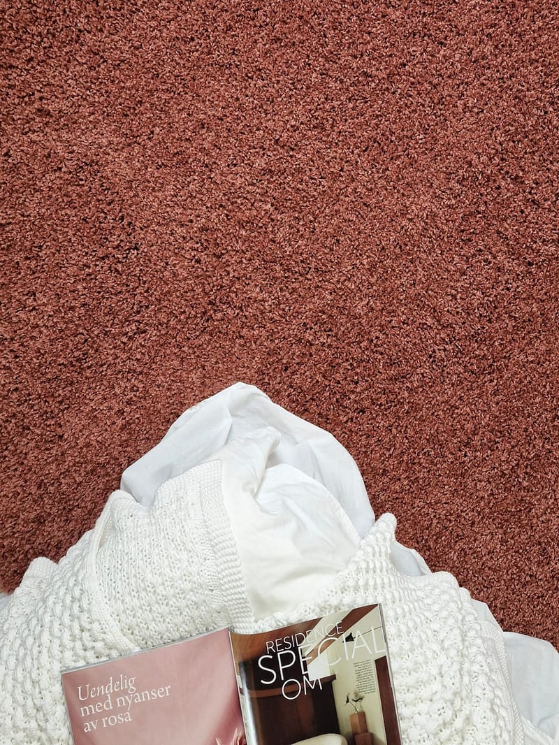 Lounge Ryeteppe 80x150 cm Rektangulær - Kobber - Tekstiler & tepper - Teppe & matte - Moderne matte - Gangmatter