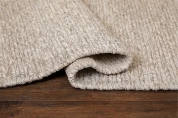 Dalarö Ullteppe 75x230 cm Rektangulær - Beige - Tekstiler & tepper - Teppe & matte - Moderne matte - Ullteppe