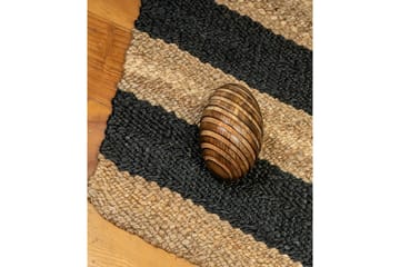Eddie Juteteppe 90x150 cm Rektangulær - Beige/Svart - Tekstiler & tepper - Teppe & matte - Moderne matte - Sisaltepper