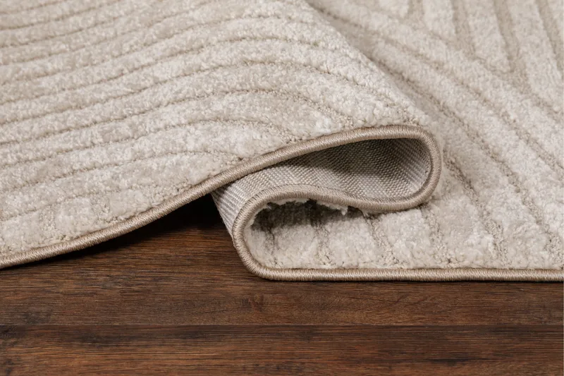 Bella Wiltonteppe 200x290 cm Rektangulær - Lin - Tekstiler & tepper - Teppe & matte - Moderne matte - Friezematte