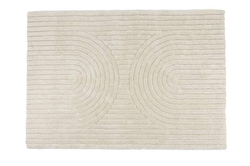 Niklas Ryeteppe 200x290 cm, Hvit