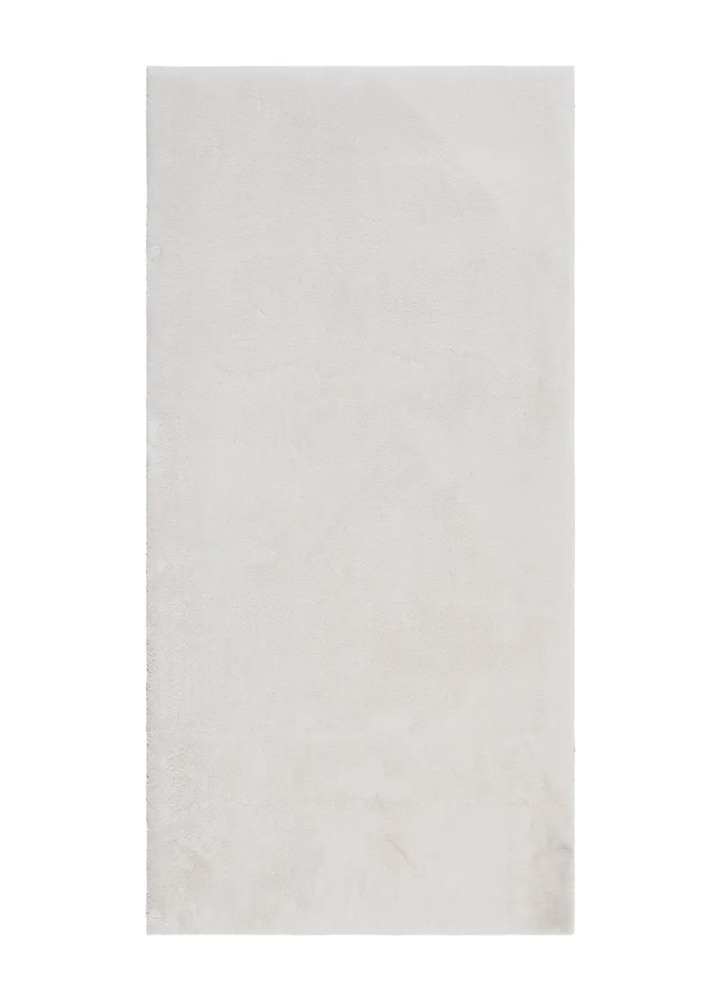 Cozy Ryeteppe 60x120 cm Rektangulær, Hvit