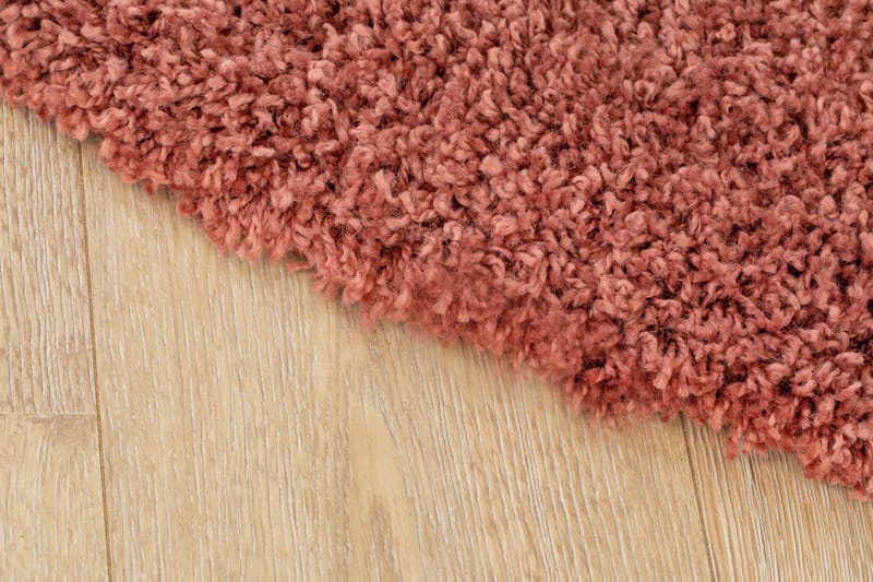 Lounge Ryeteppe Rundt 240 cm - Kobber - Tekstiler & tepper - Teppe & matte - Moderne matte - Ryetepper