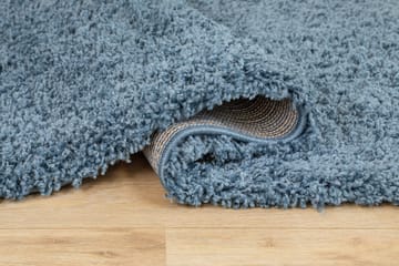 Lounge Løper 80x250 cm Rektangulær - Petrolblå - Tekstiler & tepper - Teppe & matte - Moderne matte - Ryetepper