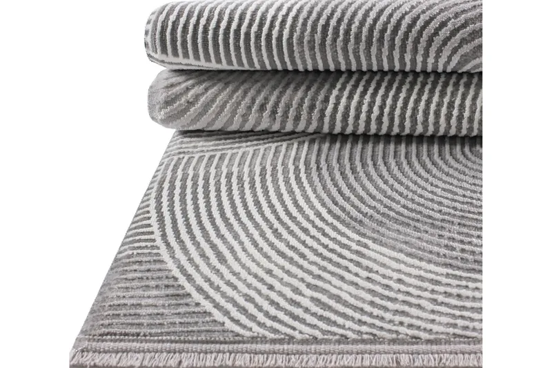 Mercury Wiltonteppe 80x300 cm Rektangulær - Grå - Tekstiler & tepper - Teppe & matte - Moderne matte - Friezematte