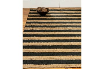 Eddie Juteteppe 90x150 cm Rektangulær - Beige/Svart - Tekstiler & tepper - Teppe & matte - Moderne matte - Sisaltepper