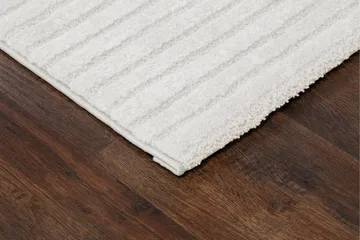 Bella Wiltonteppe 160x230 cm Rektangulært - Hvit - Tekstiler & tepper - Teppe & matte - Moderne matte - Friezematte