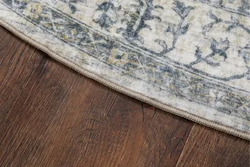 Tarfaya Frizematte Rundt 200 cm - Natur - Tekstiler & tepper - Teppe & matte - Moderne matte - Friezematte